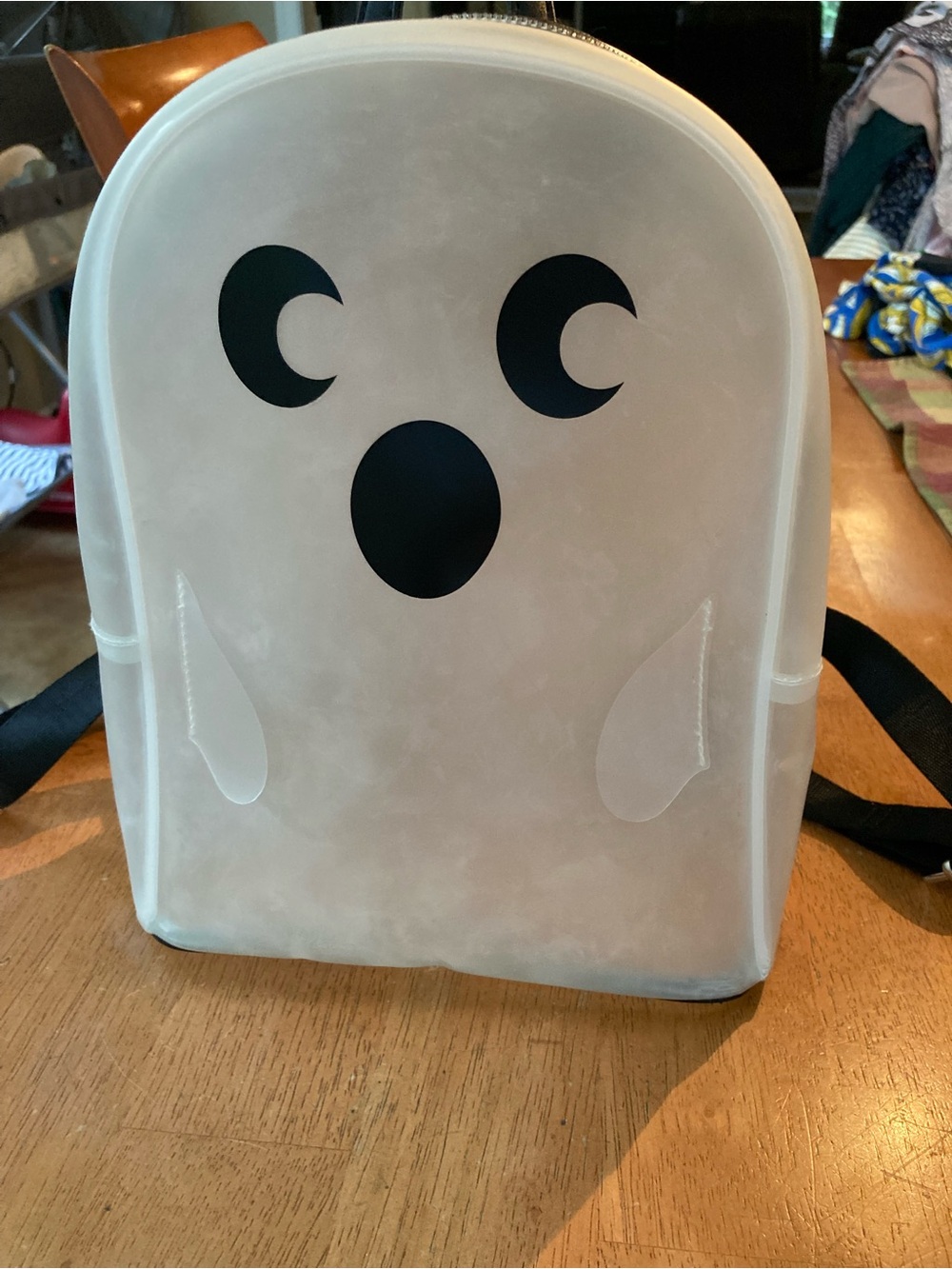Mad Engine Clear Spooky Ghost Backpack - Halloween Viral TikTok Bag